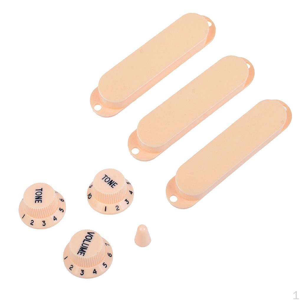 Plastic Electric Guitar Pickup Cover, Volume Control Tip