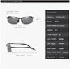 Night Vision Glasses for Men Women Anti Glare Driving Sunglasses Half Frame Sport Goggles Day Night Eyewear Outdoor