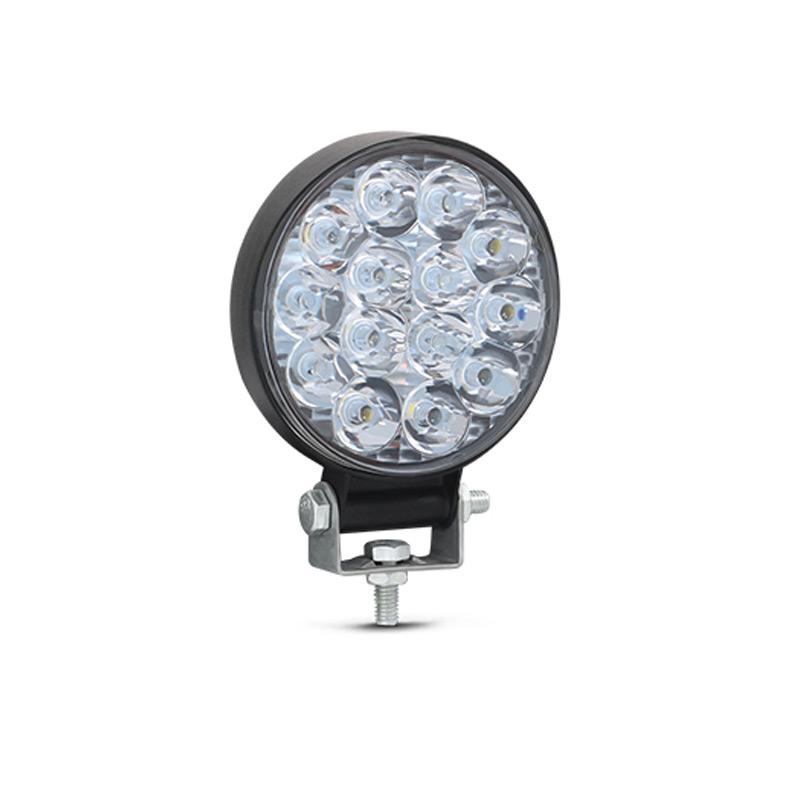 1PCS Led Work Light 14/16LED 42W 48W 63W 96W 6000K 2835 MINI Square Circle Flash White Yellow LED Driving Fog Lamp Bar 12V 24V