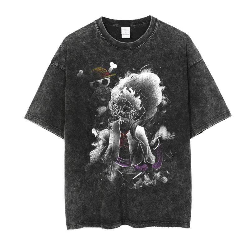 One Piece Luffy Cosplay Anime Manga T-Shirt Tee Undershirt Cotton M