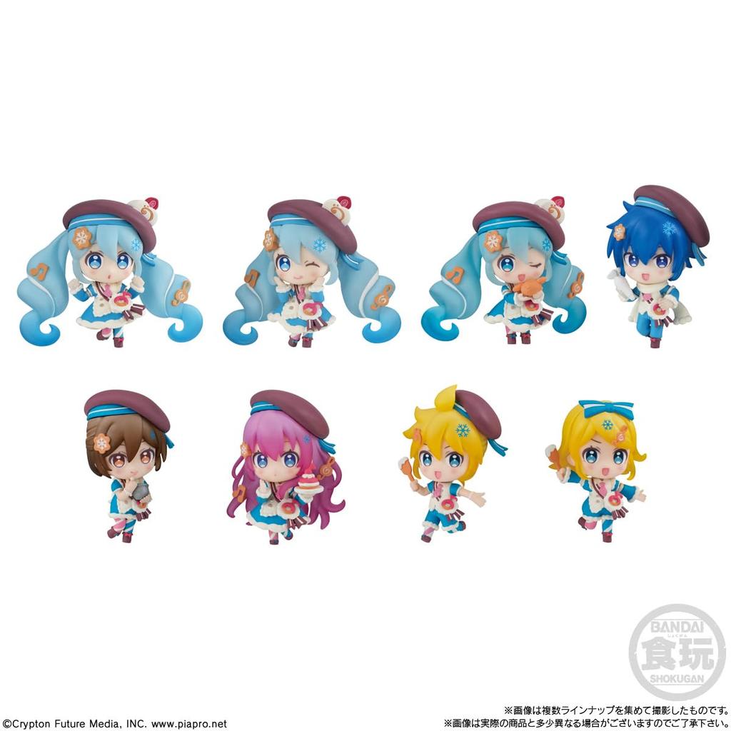 BANDAI SNOW MIKU 2026 COLLECTION Chewing Gum Candy Toy Set of [Box 8]