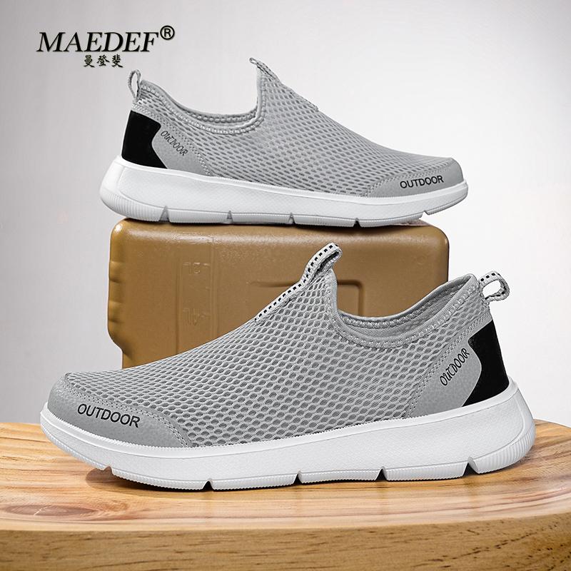 MAEDEF Shoes for Men Summer Casual Shoes Man Breathable Male Sneakers Lightweight Comfortable Mens Trainers Men's Running Shoes