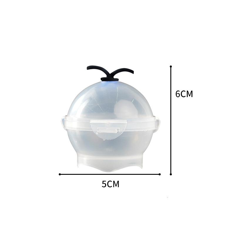 4 Hole 5.5cm Big Size Ice Ball Maker DIY Ice Cream Mold Plastic Whiskey Round Ice Cube Tray Bar Party Kitchen Accessories Tool
