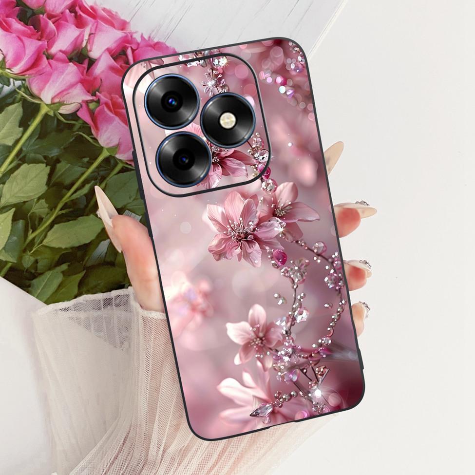 Phone Case For ITEL S23 Plus Cover S681LN Silicone Cute Cat Fashion Funny Cool Painted Casing For ITEL S23+