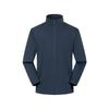 Qiaogerei Unisex Stand-up Collar Windbreaker Jacket