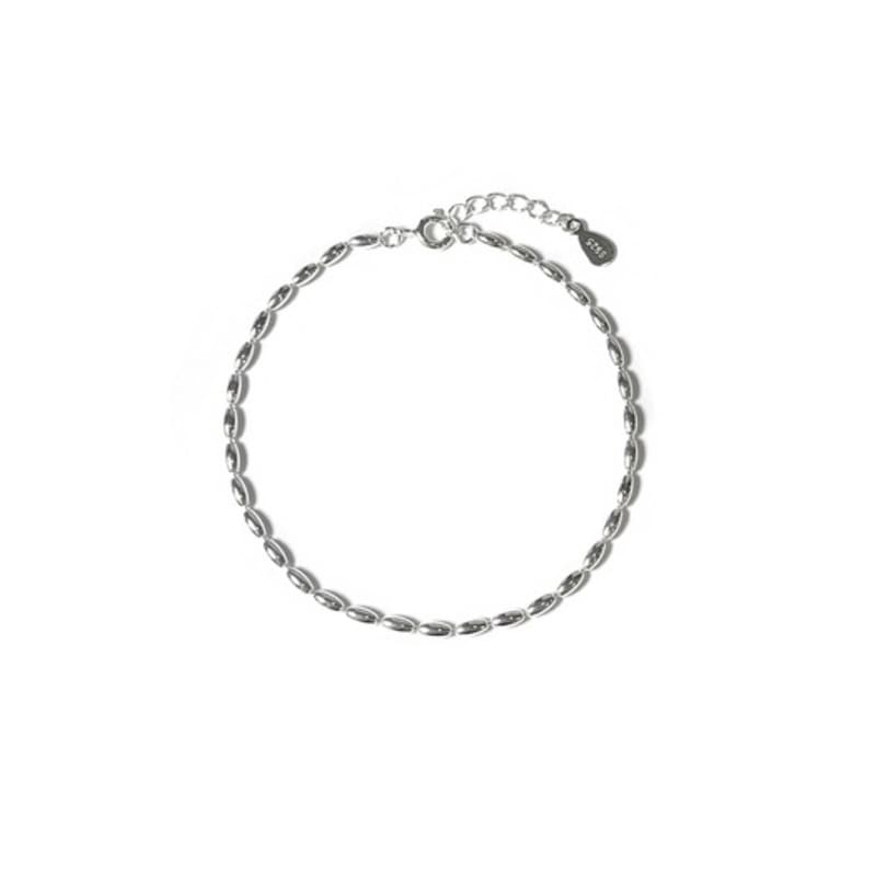 LOVE ME MONSTER [Silver] Seed Bracelet