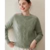 Elegant Three-Strand Thickened Wool Sweater for Women - Soft, Smooth, and Stylish Knit Pullover