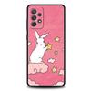 Cute Colorful Rabbit Phone Case for Samsung A51 A71 A21S A12 A11 A15 A25 A31 A41 A23 A33 A53 A73 A03S A05S A13 5G A35 A55 Cover