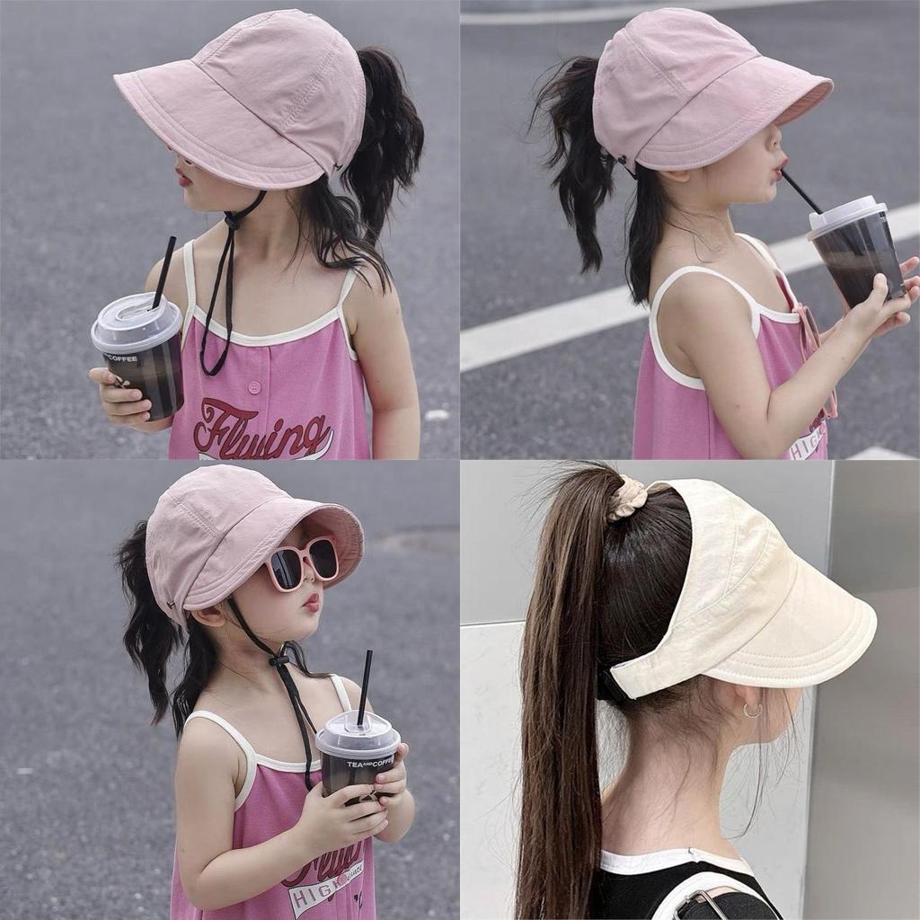 Big Brim Sun Hat For Kids And Adults With Uv Protection Polyester Outdoor Fashion Cap For Family Activities