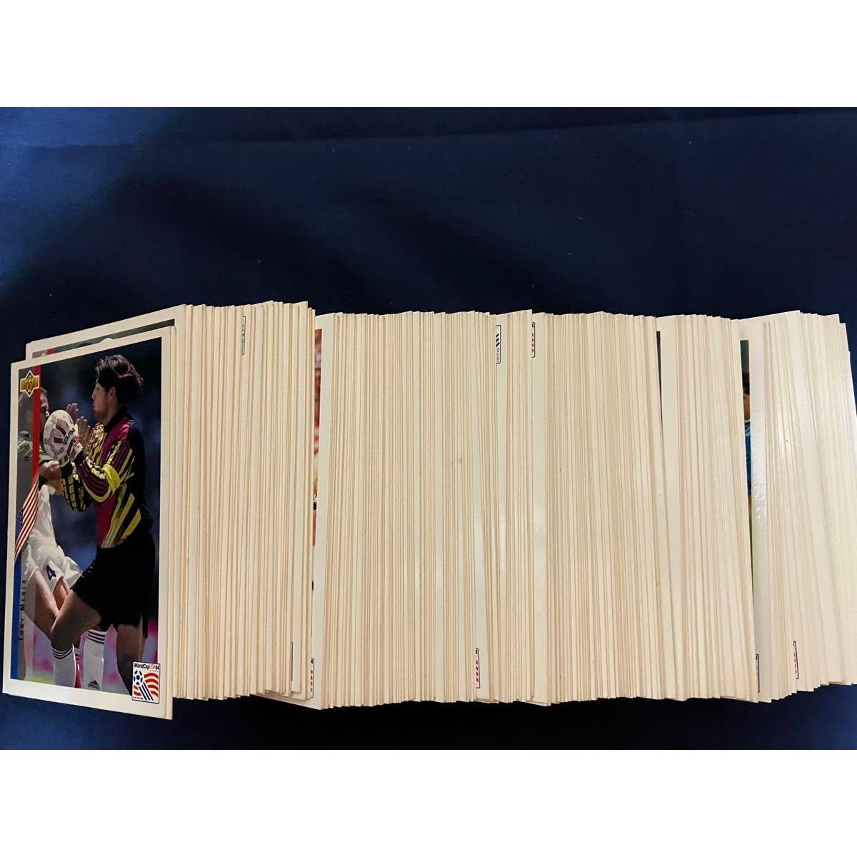 Used UPPER DECK World Cup 1994 94 Japan Japanese Version Soccer Card Complete
