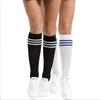 Striped Football Socks Unisex Knee High Stockings Japanese Style Long Tube Socks  Dance