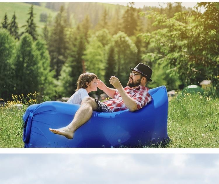 Inflatable Portable Sofa – Comfortable Outdoor Recliner for Camping and Music Festivals, TikTok-Inspired Style