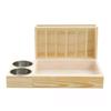 Rabbit Hutches With Detachable Tray Durability Wooden Small Animal Feeders for Chinchillas Hamsters