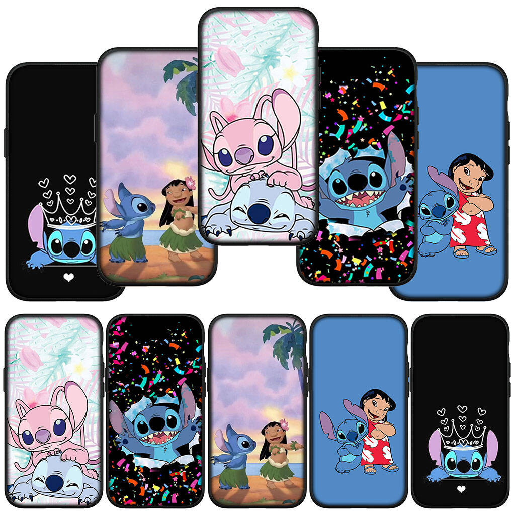 Phone Case for iPhone 17 16 15 Xiaomi Poco F8 F7 F6 X7 X6 M8 C85 C75 C71 Redmi Note 14 13 12 11 Pro Max A3 A4 14C 13C 15C Anime Lilo Cute Stitch Cover