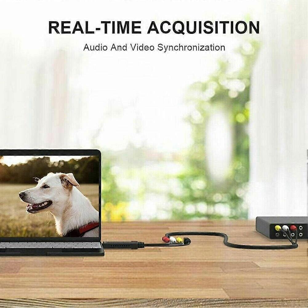 USB 2.0 Audio Video VHS to DVD VCR PC HDD Converter Adapter Digital Capture