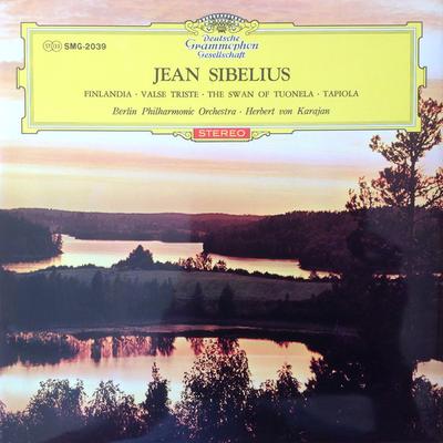 LP Record HERBERT VON KARAJAN BERLINER PHILH Sibelius Finlandia Valse Triste MG2039 DEUTSCHE GRAMM Japan Obi Classical