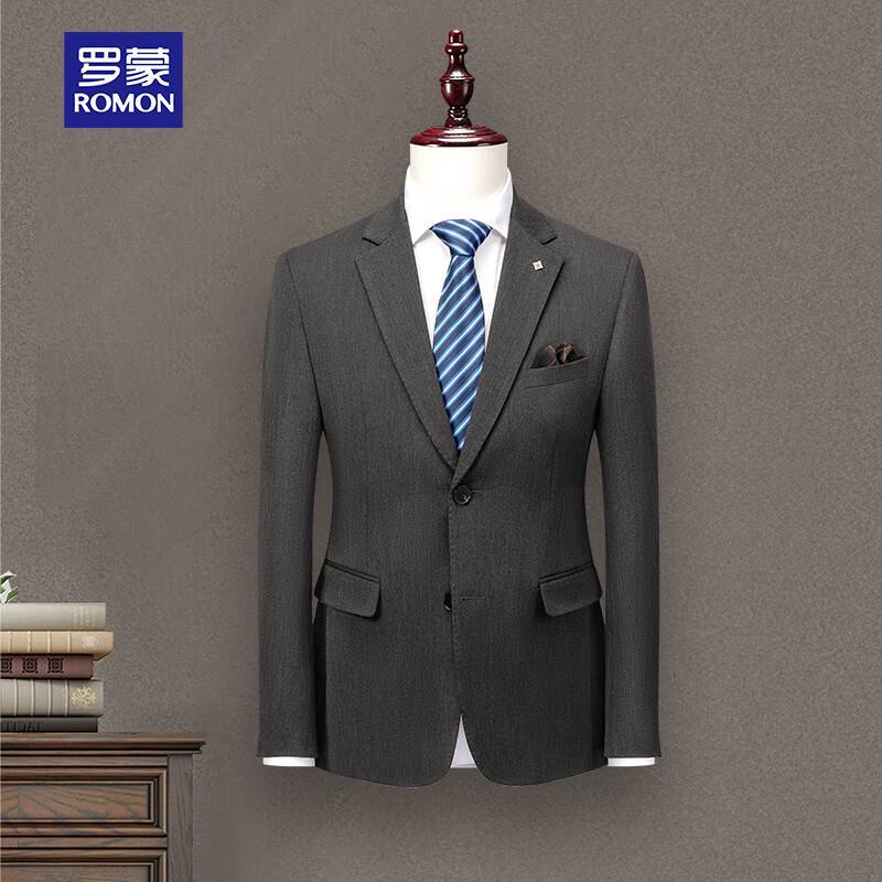 Romon Men s Slim Fit Formal Suit 36