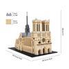 LULUFUN Katedra Notre Dame Mini Bloki Budowlane Mini Zamek 3D Notre Dame de Paris Montaż Dzieci i Świętowanie Nowe Urodziny Prezent Świąteczny Zabawka,