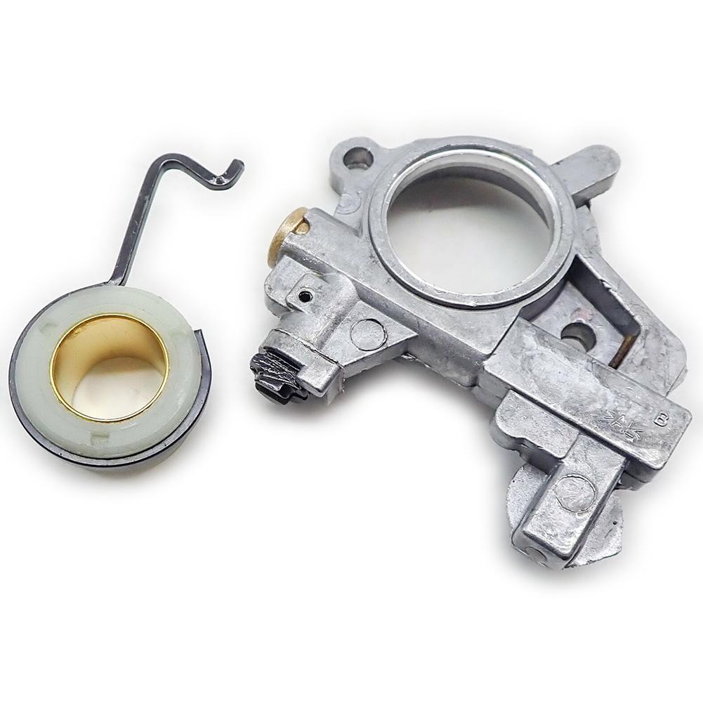 Auto Oiler Oil Pump Replacement 1128640 Chainsaw Parts Easy Installation For 046 Ms460 Garden Yard High Quality