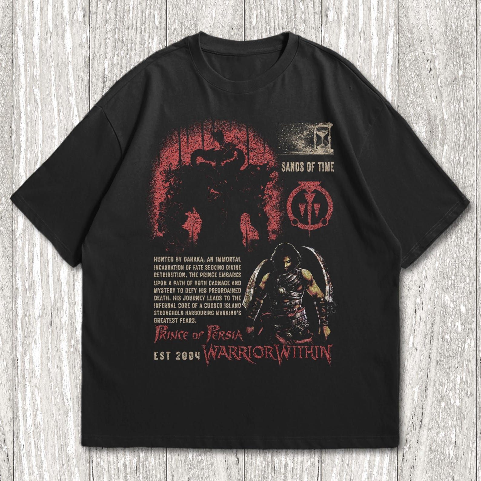 Prince of Persia: Warrior Within T-Shirt, Sands of Time 2XL