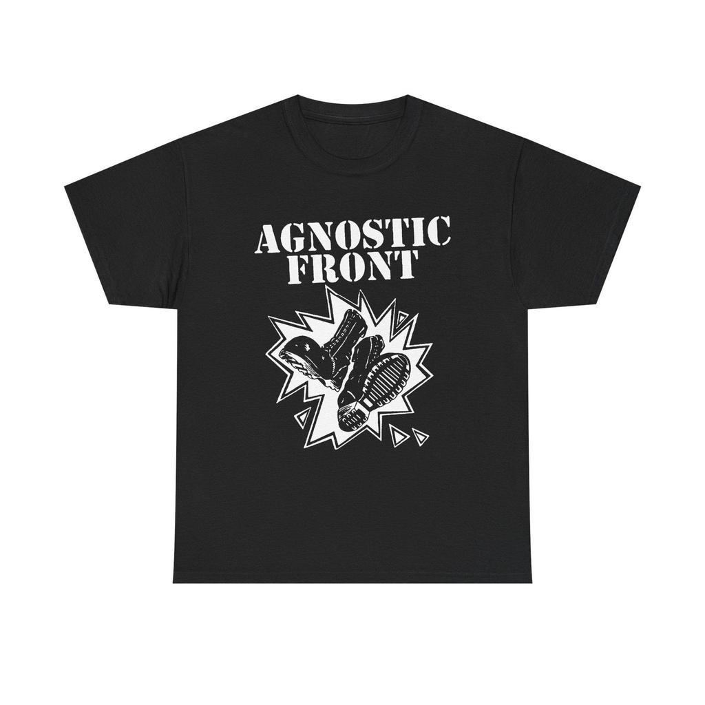 Agnostic Front Shirt Vintage Hardcore Punk Band Tee NYHC Graphic T-Shirt 80s Punk Music Gift for Fans