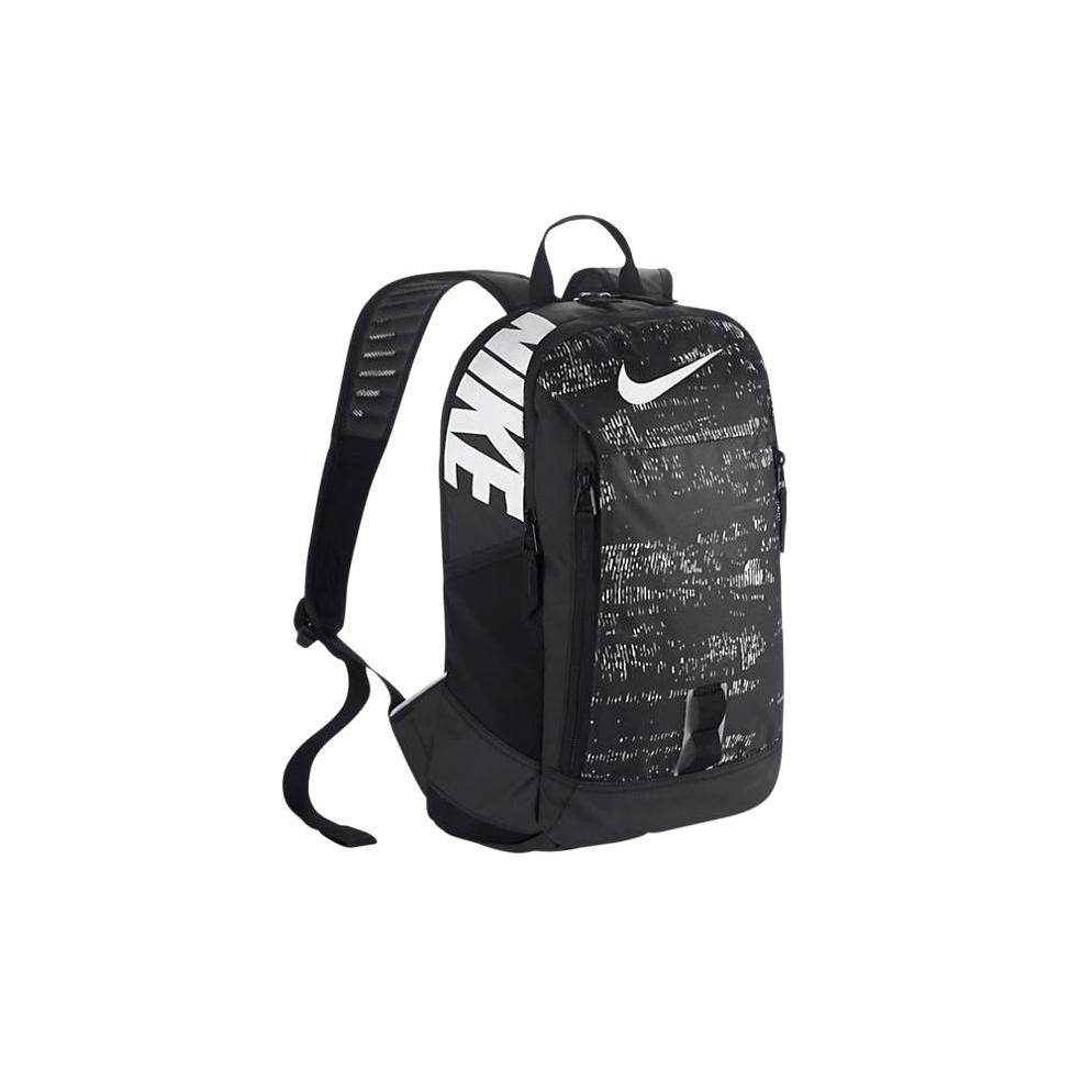 Nike Polyester Backpack Regular Unisex Black White BA5224-014