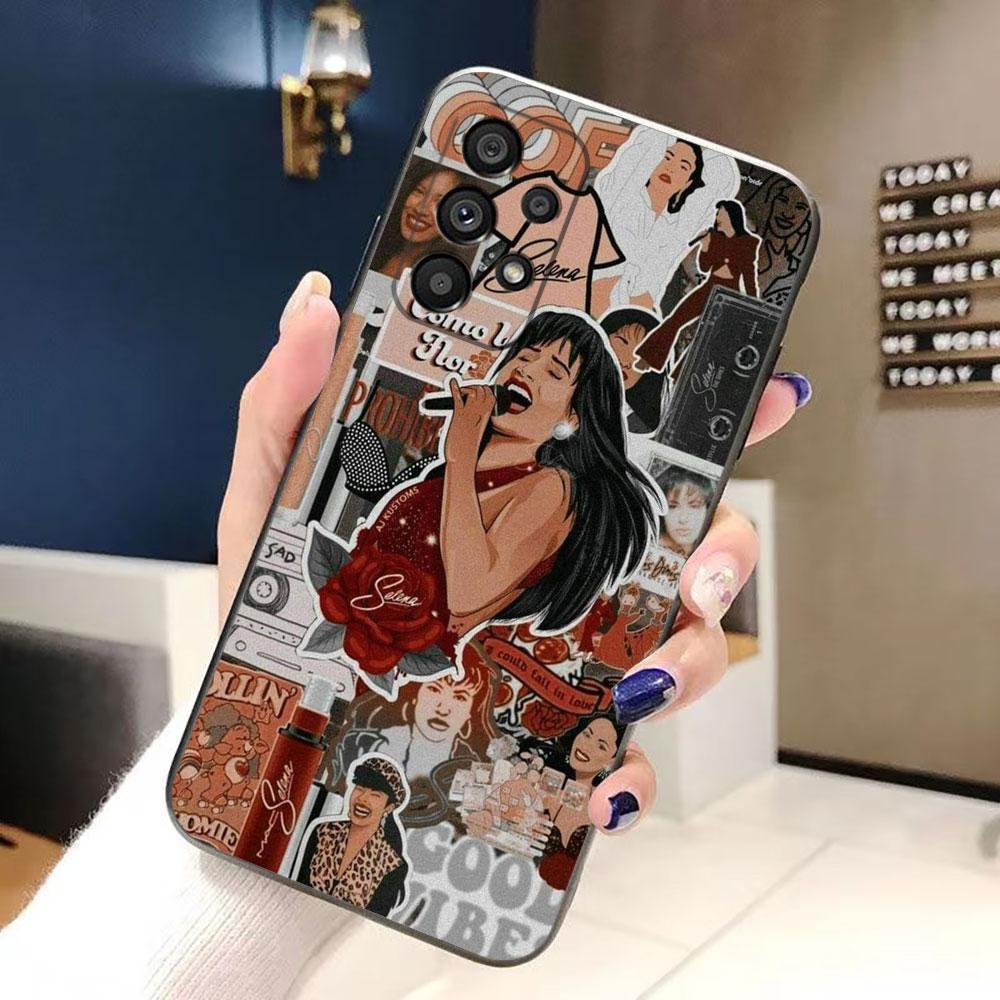 S-Selena Q-Quintanilla Phone Case For Samsung Galaxy A72 A71 A55 A54 A53 A52 A42 A34 A33 A32 A23 A22 A21S A20S Case Funda Shell