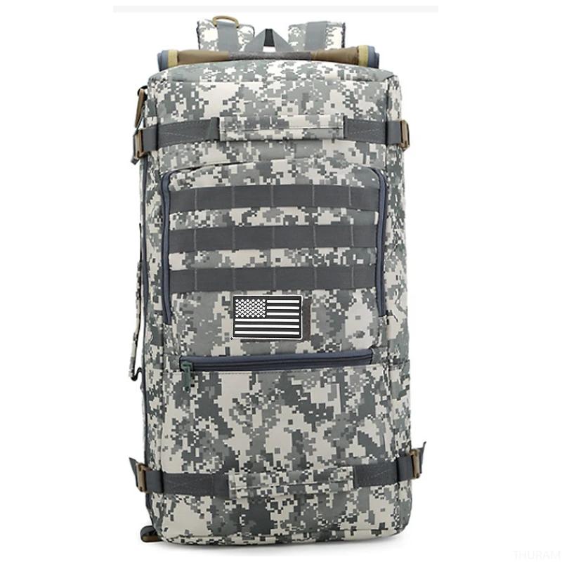 1000D Nylon Waterproof Outdoor Sturdy Tactical Backpack -Trekking,Fishing,Hunting, Camping 3in1 Bags