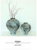Retro Ceramic Large Vase for Indoor Floor Decor - Creative Pottery Ornament for Dried Flowers