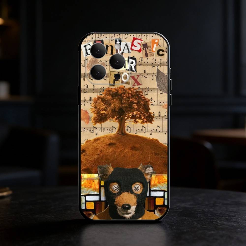 

F-Fantastic Mr F-Fox Phone Case Silicone black Soft For IPhone 17,16,15,14,13,12,11,SE,Plus Pro Max iPhone13
