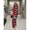 Triumph 100  Cotton London Check Pajama Set Red  Tdmpj812tdwpj812rd 