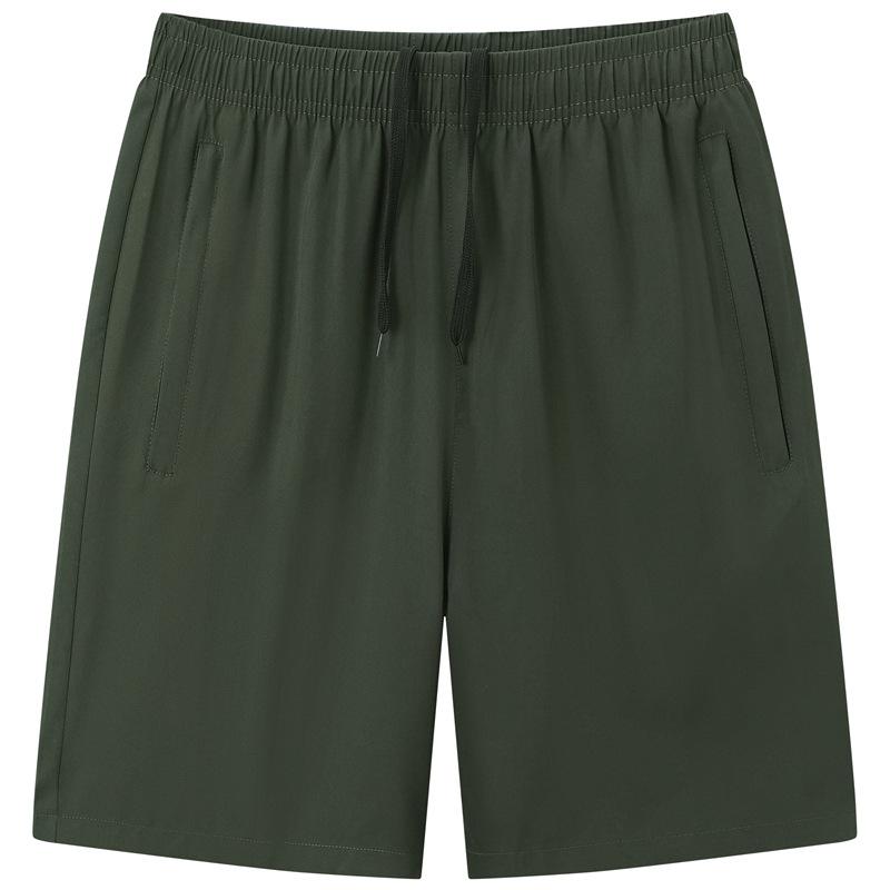 Sports and Leisure Plus Size Running Loose Shorts, Men's Elastic Waist Pants