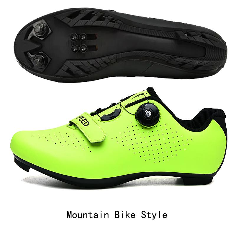 2026 New Road Lock Shoes Cycling Shoes Men And Women Mountain Lock Shoes Bicycle Shoes Outdoor Power Bike Shoes