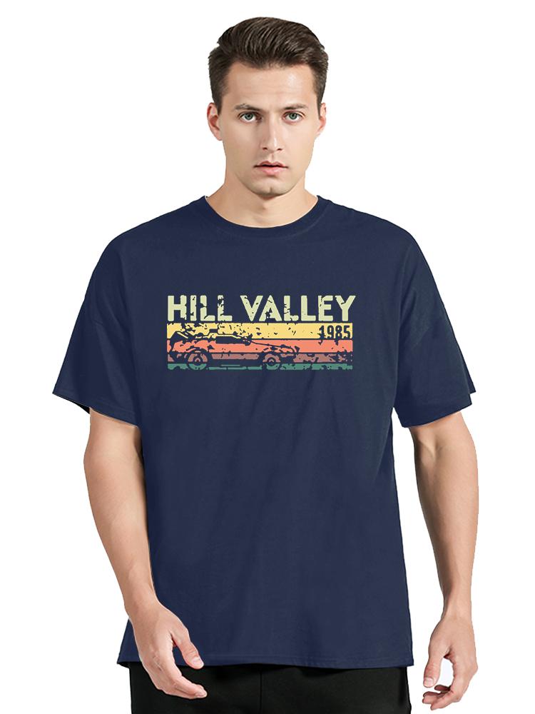 

2026 New Style Silvia Valley 1985 Back To The Future High-Quality Comfortable Casual Printed Men s T-Shirt S