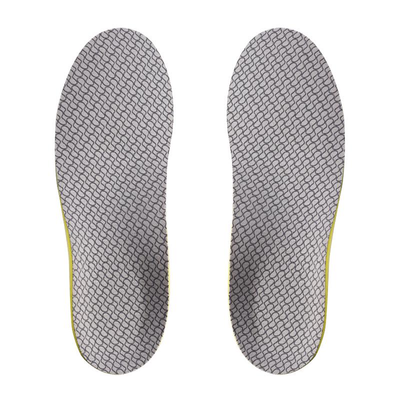 High-Elastic Shock-Absorbing Arch Support Insole: Antibacterial, Deodorizing, Breathable for Active and Leisure Use.