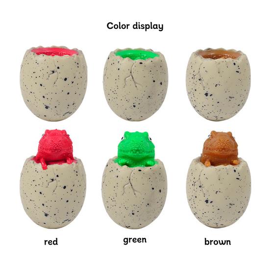 Dinosaur Egg Klem Leke Sakte Rebound Stress Angst Relief Barn Tenåringer Voksne Stretch Dino Egg Squishes Sensory Fidget Toy
