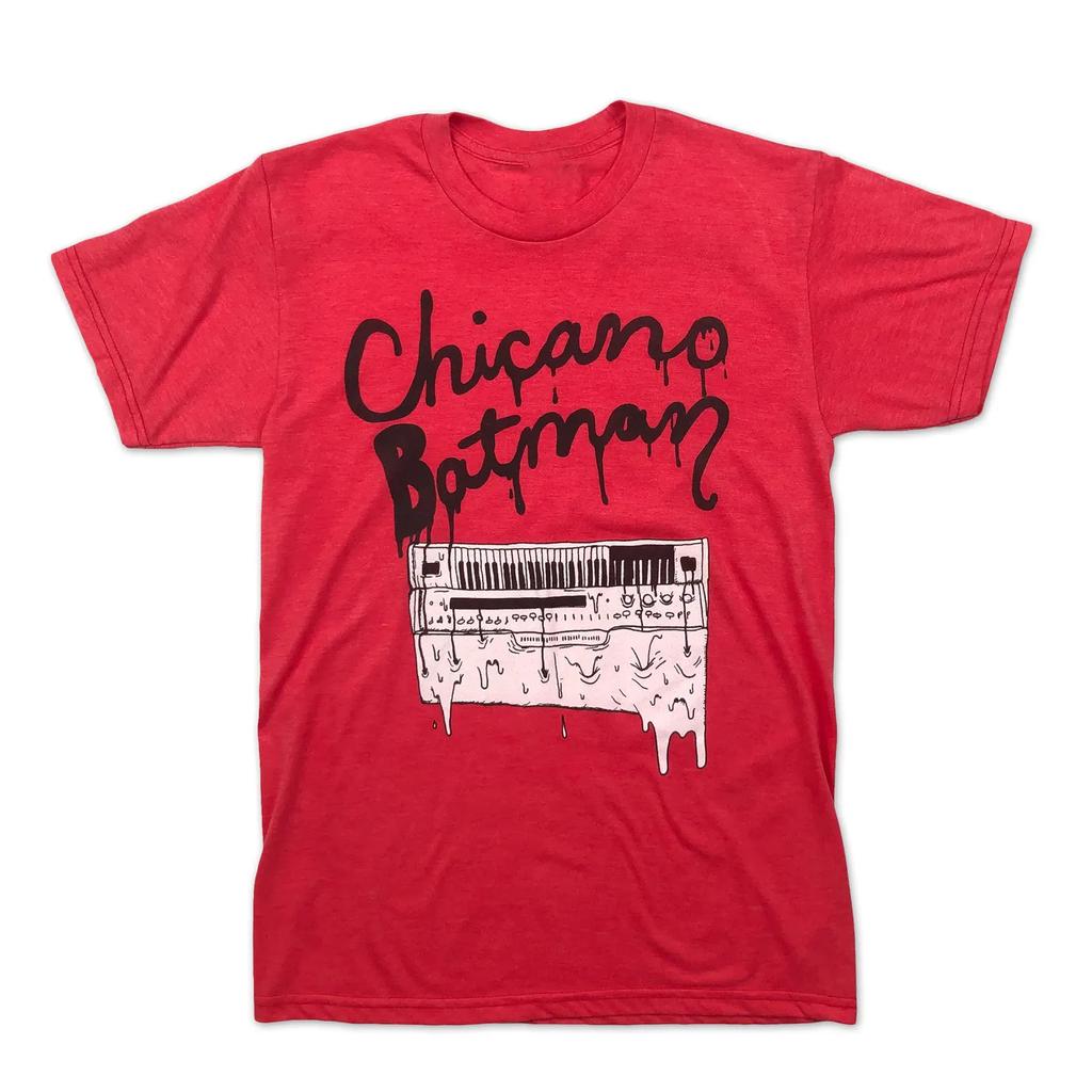 Chicano Batman Schmelzender Organ T-Shirt Rot Unisex S-5XL IM1036