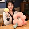 Plush&Ice Silk Hand Warmer Pillow Double-sided Flower Pillow Stuffed Toy  Female Gift