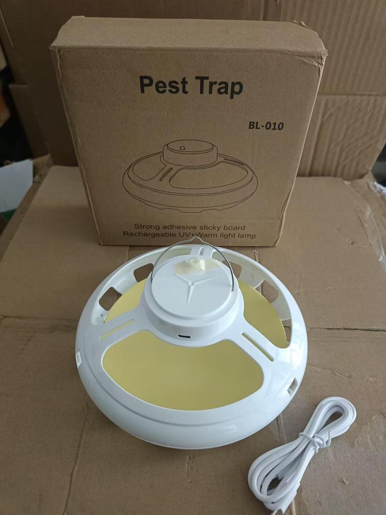 Flea & Insect Light Wave Trap Lamp: Mosquito, Cockroach, Fly & Insect Sticky Catcher