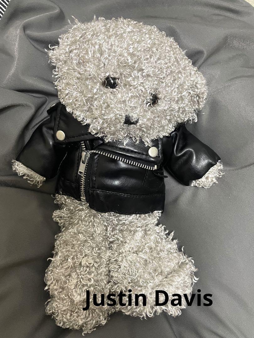 

[USED] Rare! Justin Davis Teddy Bear (opened and in mint condition)
