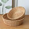 Handwoven Rattan Storage & Snack Basket Collection