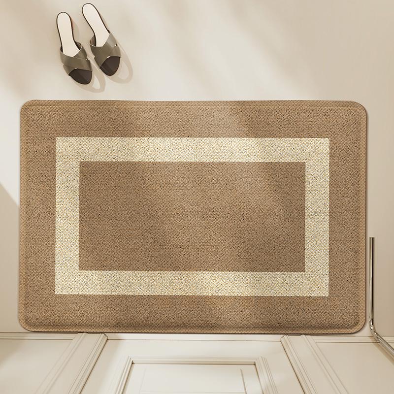 

Коврик для пола из ПВХ для скандинавского дома, противоскользящий коврик для ног с защитой от грязи и пыли 45*75cm