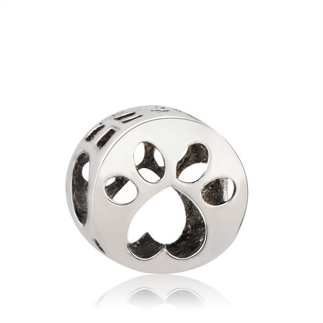 Europejski kolor srebrny ażurowe serce pszczoła miodna mama koralik Fit Charm bransoletka tworzenie biżuterii akcesoria 