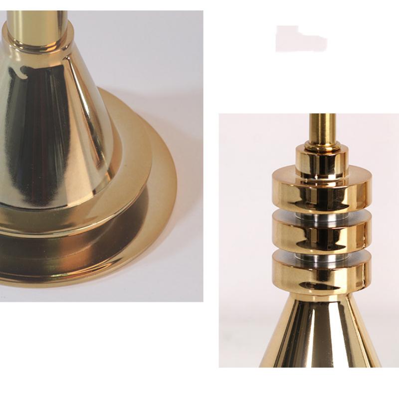 Creative Metal Gold Geometric Candle Holder Candelabrum Candlestick Candle Stick Holder Wedding Centerpieces Home Decoration