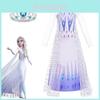 Bezauberndes Kinder Baby Mädchen Frozen 2 Schneekönigin Elsa Kleid Perfekt für Partys
