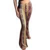 Dámské sexy ležérní kalhoty s potiskem Bohemian High Stretch Micro Slim