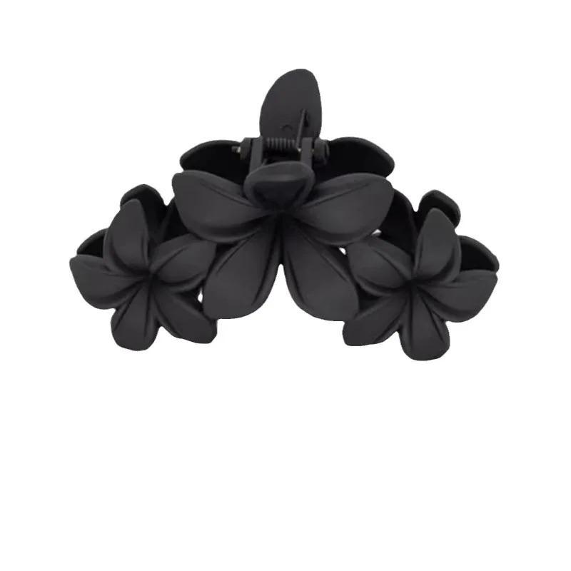 4PCS Flower Hair Clip Female Vintage Temperament Versatile Plate Hair Clip Headdress Frosted Shark Clip Grab Clip Hair Accessori