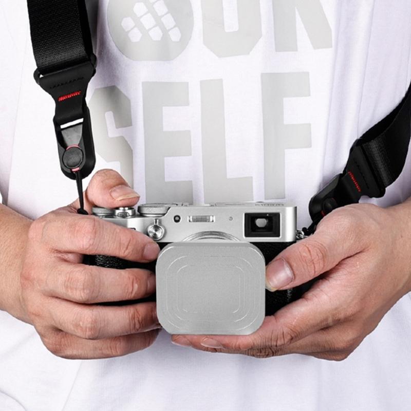 Paraluci Quadrati in Lega di Alluminio per Fotocamere X100V X100T/F X100VI Riducono Riflessi e Ghosting Migliorando l'Esperienza Fotografica