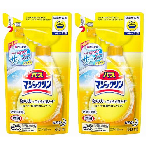 

[Bulk Purchase] Bath Magiclean Foaming Spray Refill, 330ml x 2