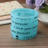Unisex Shine Glow In The Dark Silica Gel Luminous Wristband Rubber Bangle Silicone Bracelet
